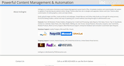 Desktop Screenshot of incengine.com